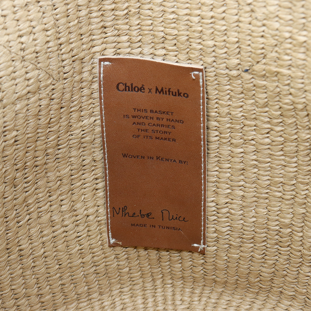 CHLOE トートバッグ バスケットバッグ 大人気 ロゴ カゴバッグ