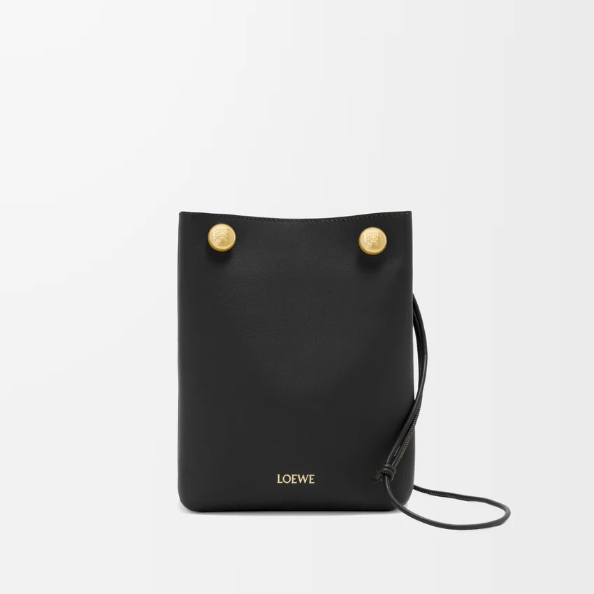 LOEWE ぺブル ポーチ スムースカーフ