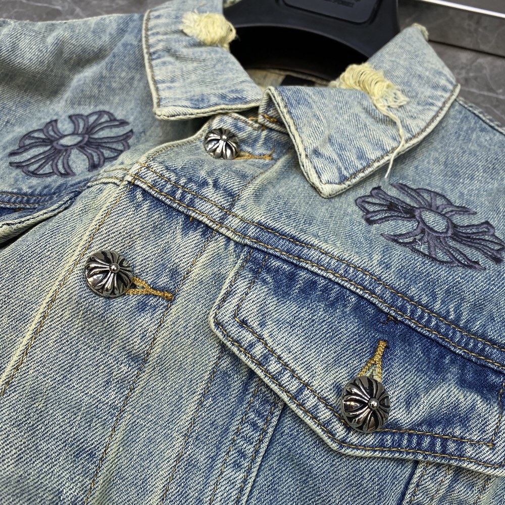 【CHROME HEARTS】クロムハーツ デニムジャケット ご好評に付き再入荷！