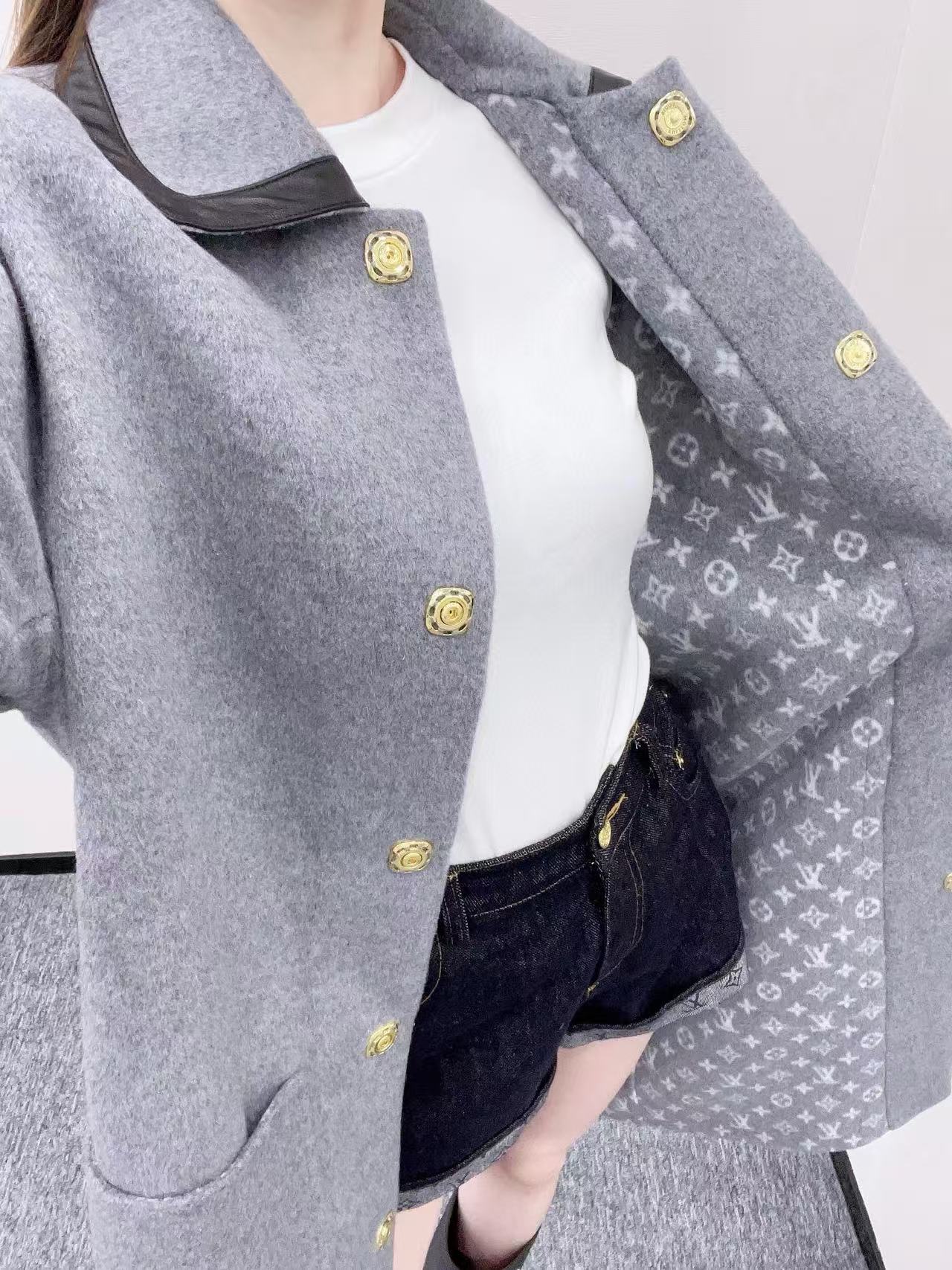 【LOUIS VUITTON旗艦店】ルイヴィトン オーバーコート ご好評に付き再入荷！