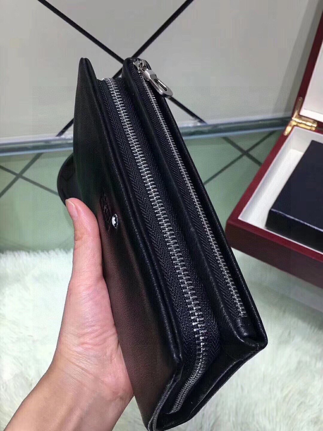 高級感◆Mont Blanc ベアン Bearn 長財布