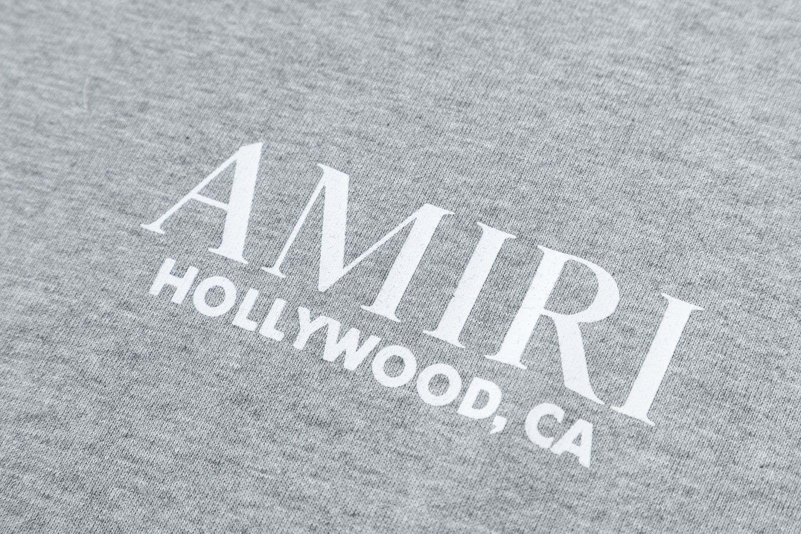 【AMIRI】丸首長袖 T シャツ