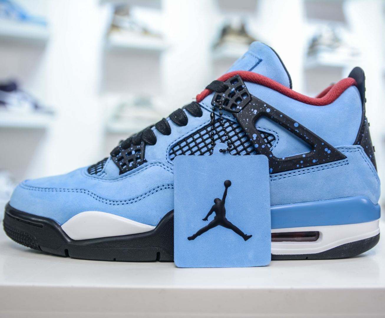 NIKE AIR JORDAN 4 AJ4 Retro TS blue