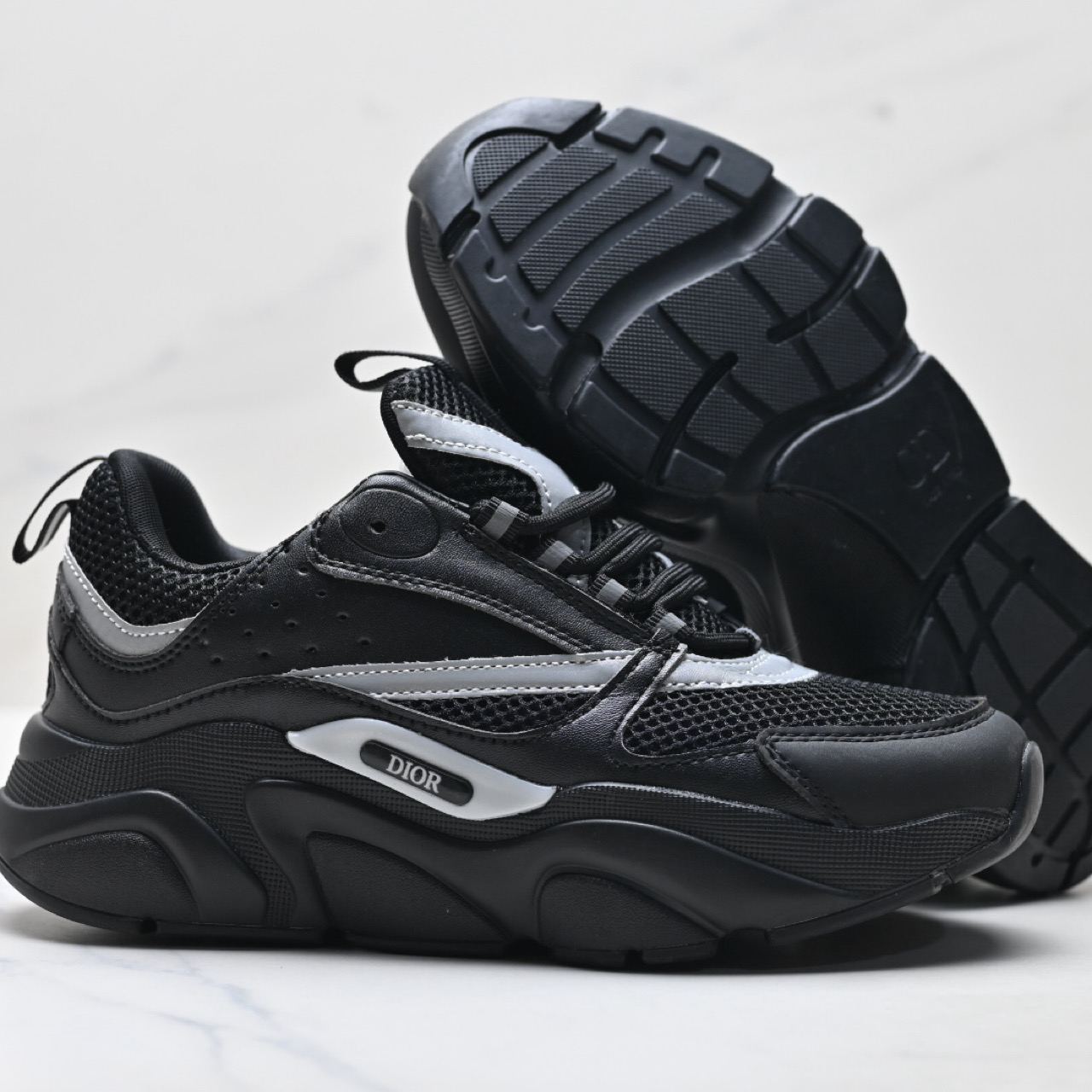 【超人気】DIOR B22 通気性メッシュ・快適 ローカット デイリーカジュアルシューズ