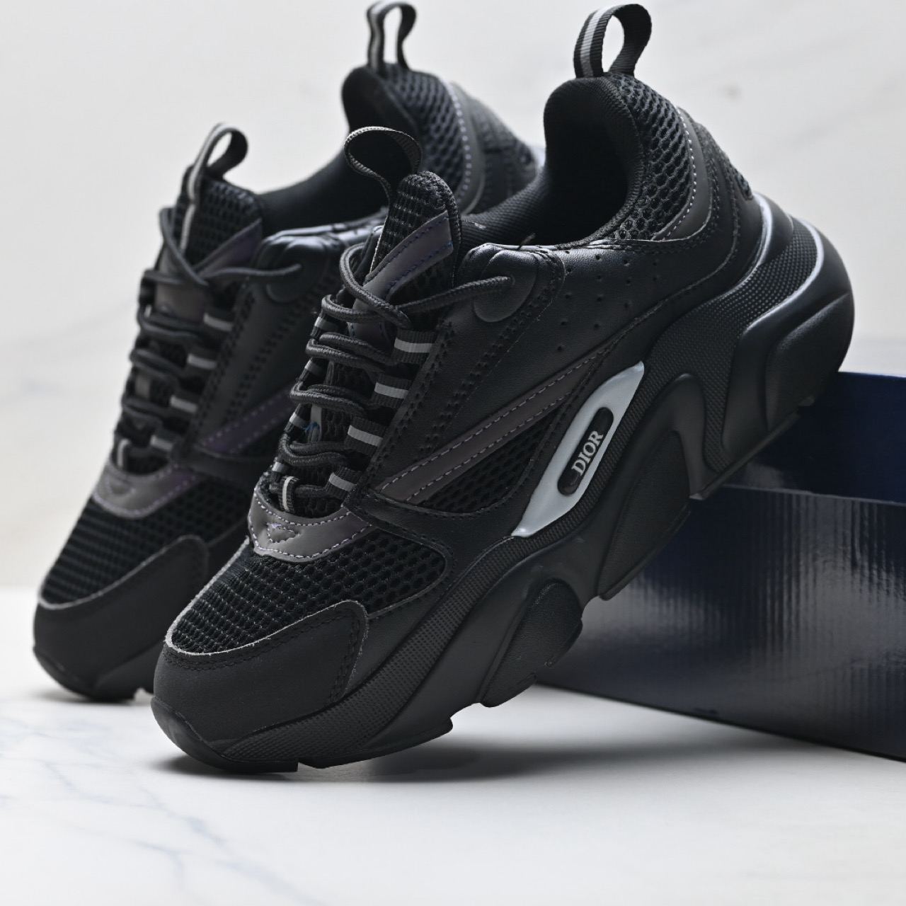 【超人気】DIOR B22 通気性メッシュ・快適 ローカット デイリーカジュアルシューズ