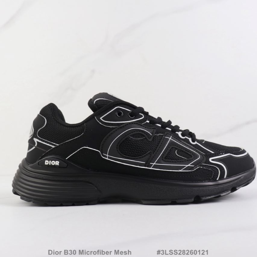 【超人気】DIOR B30 通気性メッシュ・快適 ローカット デイリーカジュアルシューズ