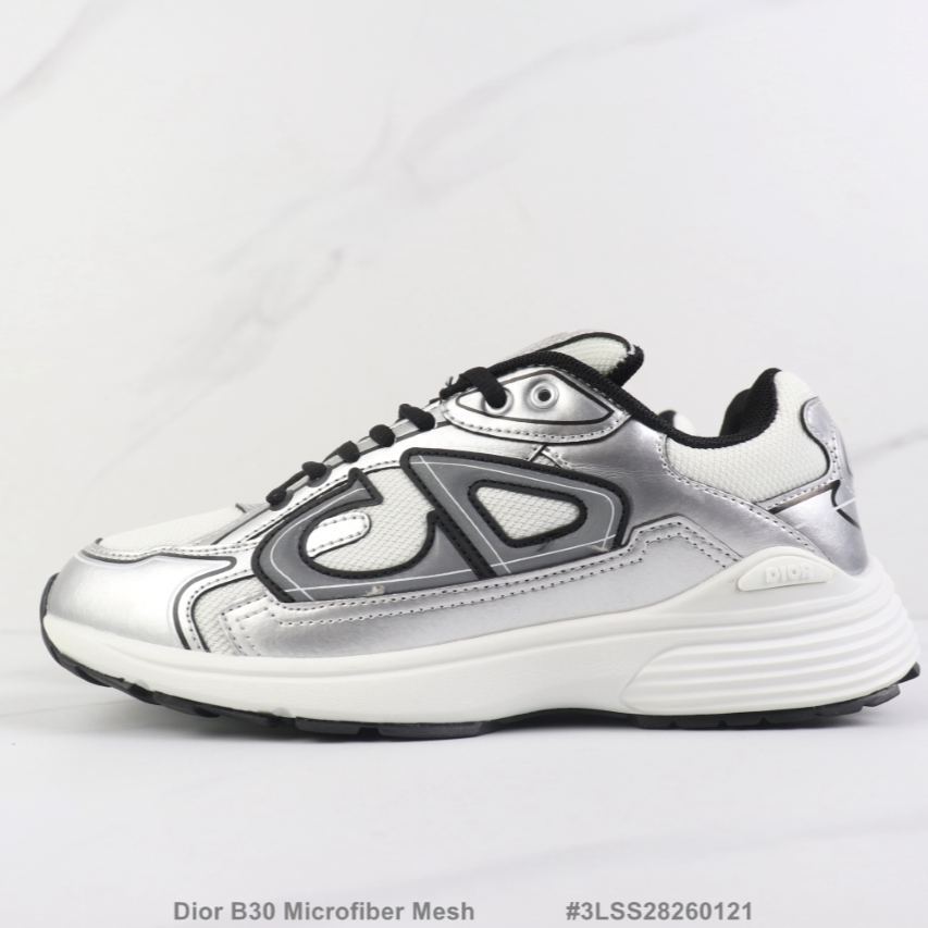 【超人気】DIOR B30 通気性メッシュ・快適 ローカット デイリーカジュアルシューズ