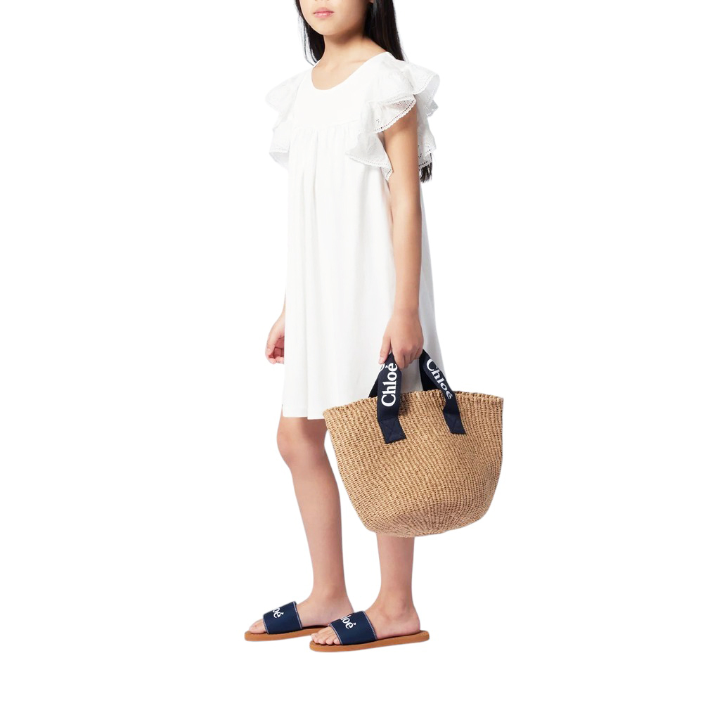 CHLOE トートバッグ バスケットバッグ 大人気 ロゴ カゴバッグ