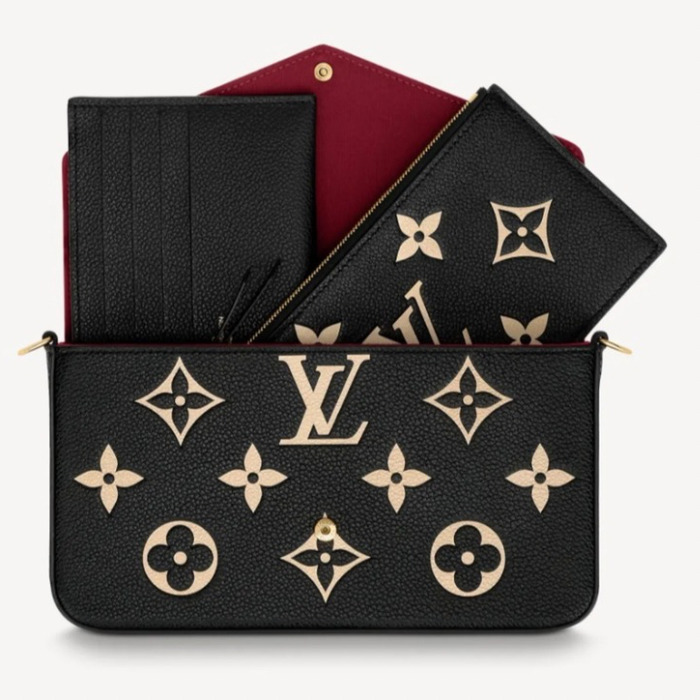 【品格を持ち歩く♪】Louis vuitton チェーンウォレット