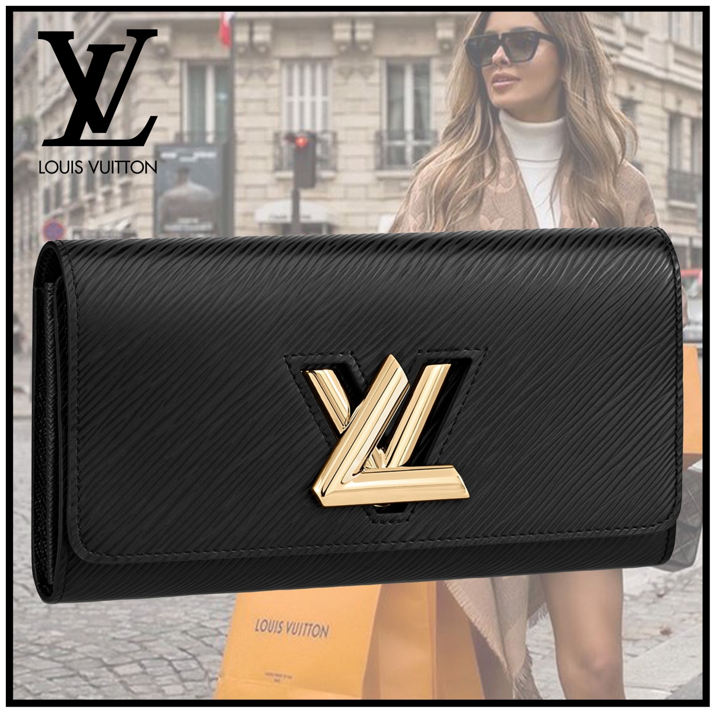 【売れ筋商品★】ルイ・ヴィトン ツイストウォレット 長財布  M80690