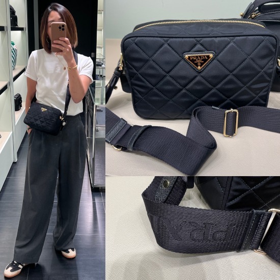 【セール】PRADA プラダ キルティング ショルダーバッグ 1BH089