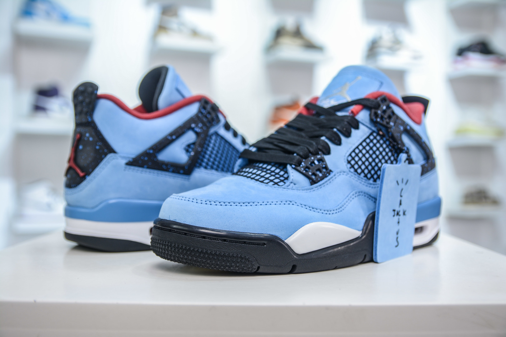 NIKE AIR JORDAN 4 AJ4 Retro TS blue