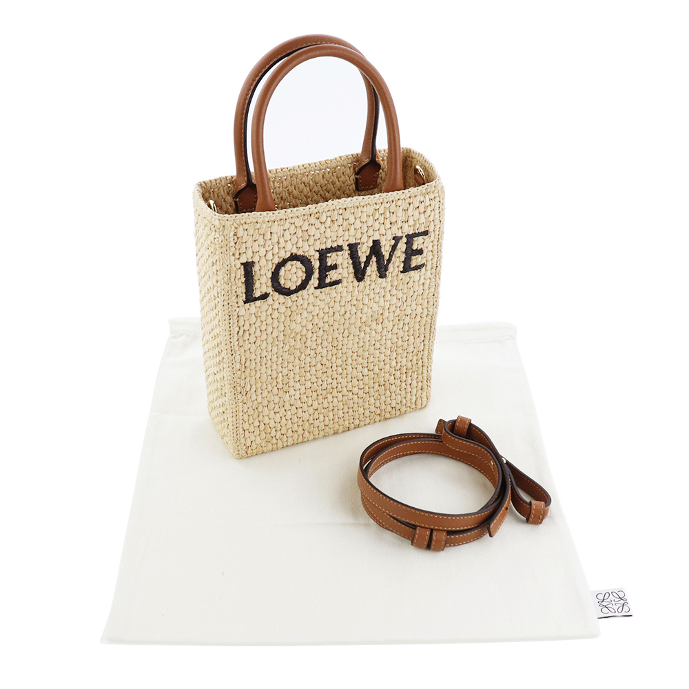 LOEWEロエベ バッグ スタンダード A5 ミニ トート ショルダーバッグ