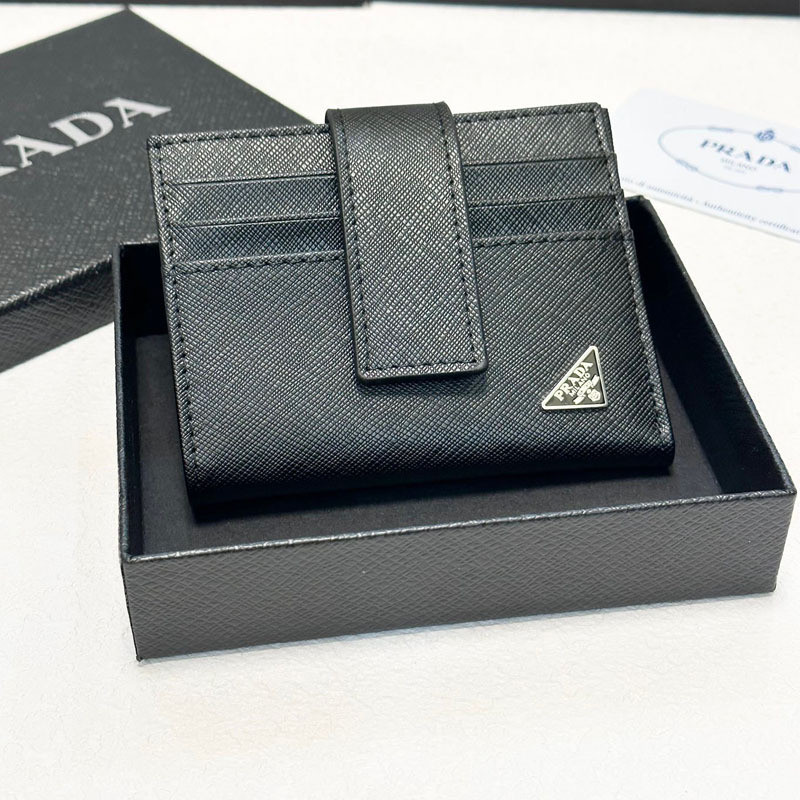 ★PRADA セール★ 2MC049★マイクログレイン　カードケ