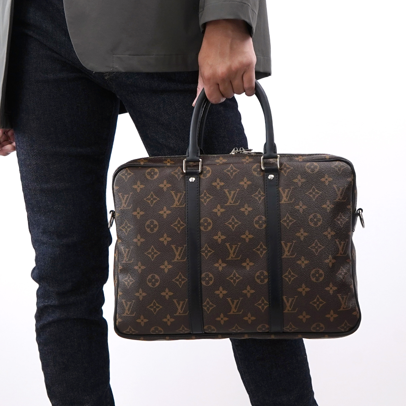 Louis Vuitton モノグラム LV バッグ PM M52005