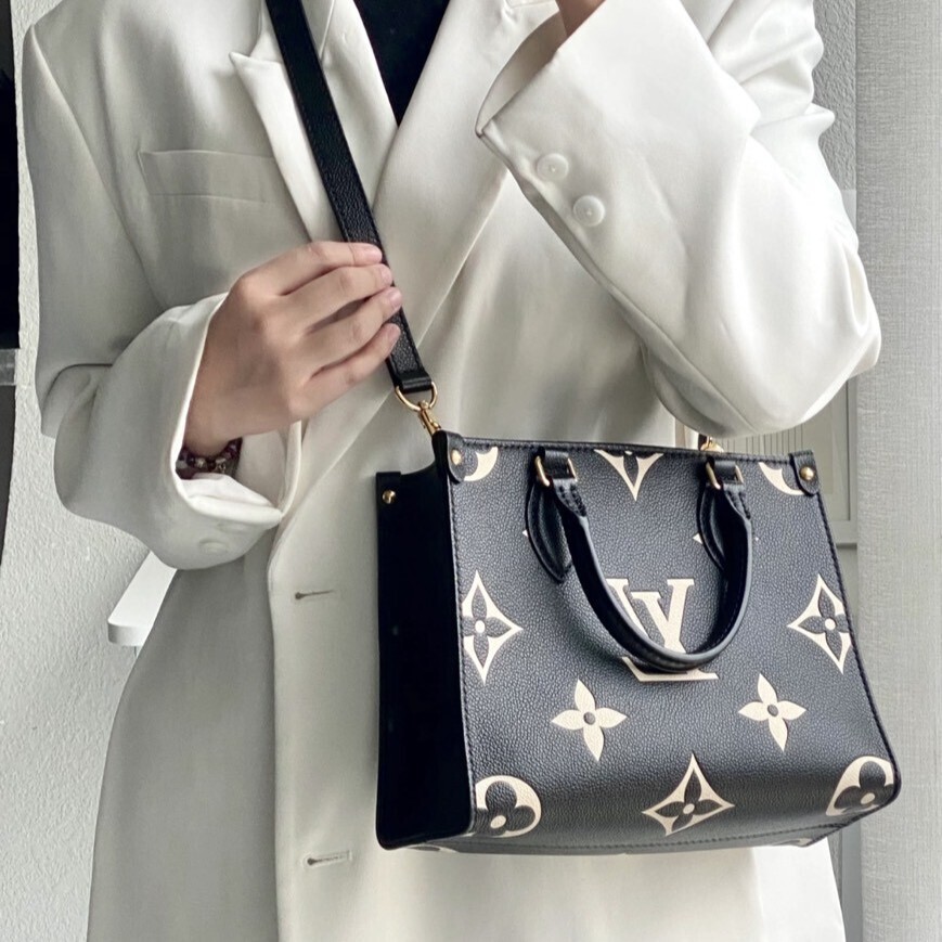 憧れの逸品◆【Louis Vuitton】オンザゴー PM ミニ・トート 25cm