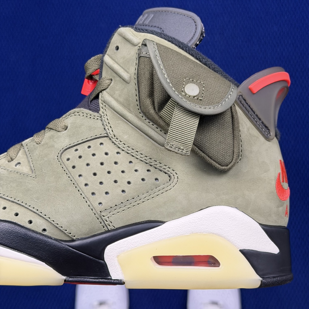NIKE AIR JORDAN 6 TS Travis Scott x Jordan Air Jordan 6 medium olive ts
