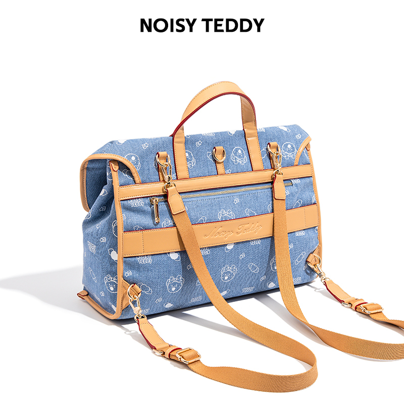 NOISY TEDDY新款时尚百搭双肩包