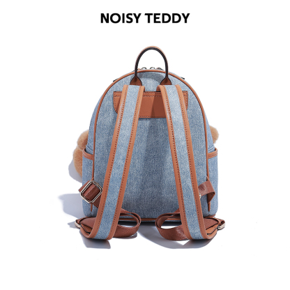 NOISY TEDDY 新款简约时尚休闲百搭双肩包