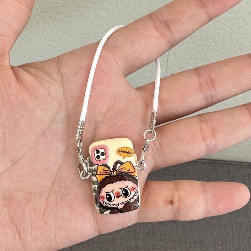 ラブブミニキャラクタースマホケースペンダントモデル
