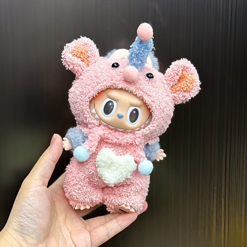 ラブブ洋服 ぬいぐるみセット 17センチ 着られる