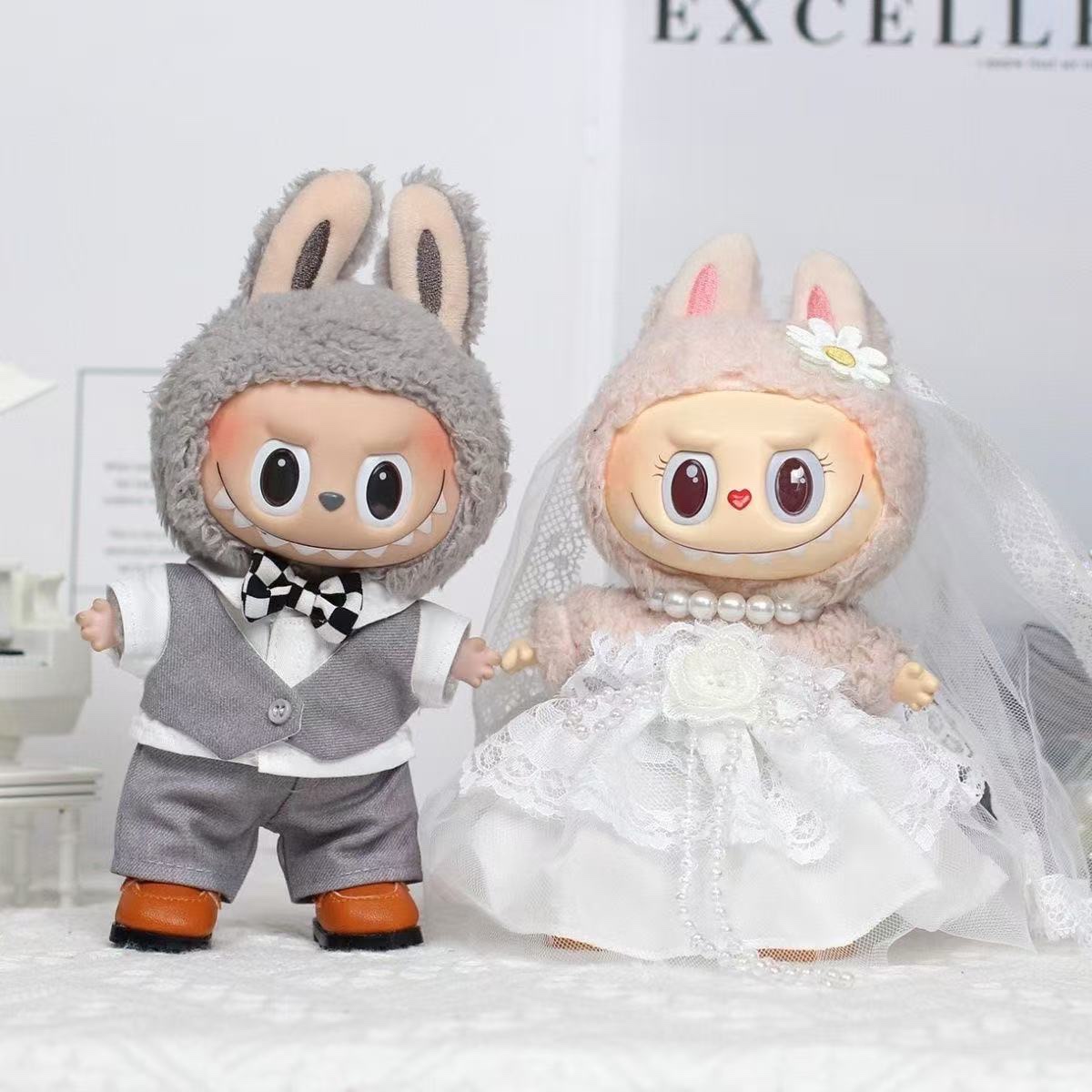ラブブ洋服ウェディングドレスお嬢さんベストさん