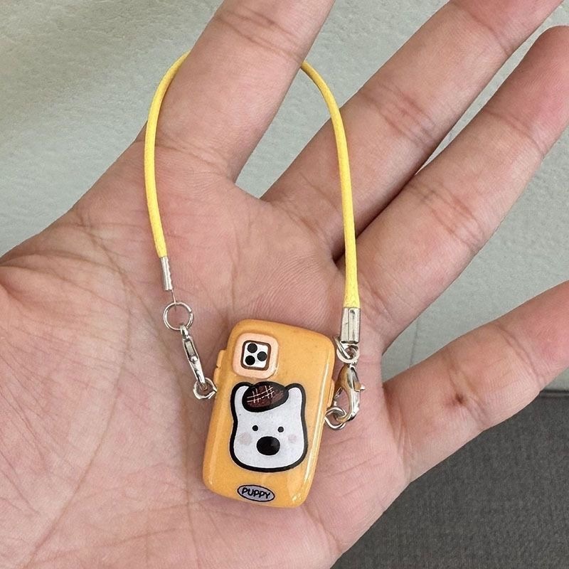 ラブブミニキャラクタースマホケースペンダントモデル