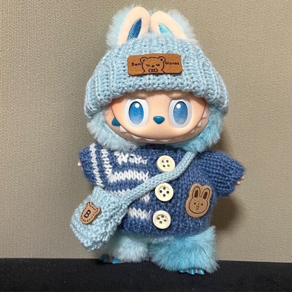 ラブ布服 ニットスーツ 立って着られる