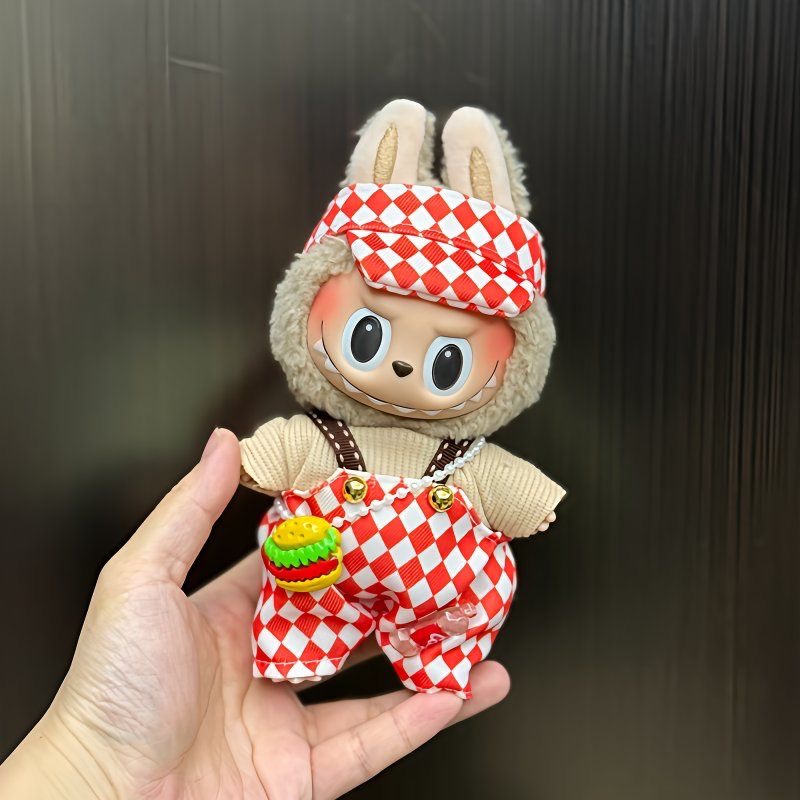 ラブブ洋服 ぬいぐるみセット 17センチ 着られる