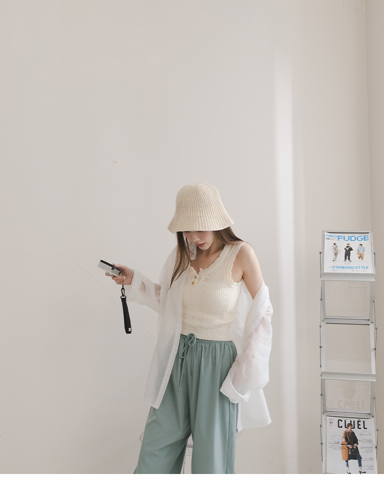フロントジップビスチェ 4色展開