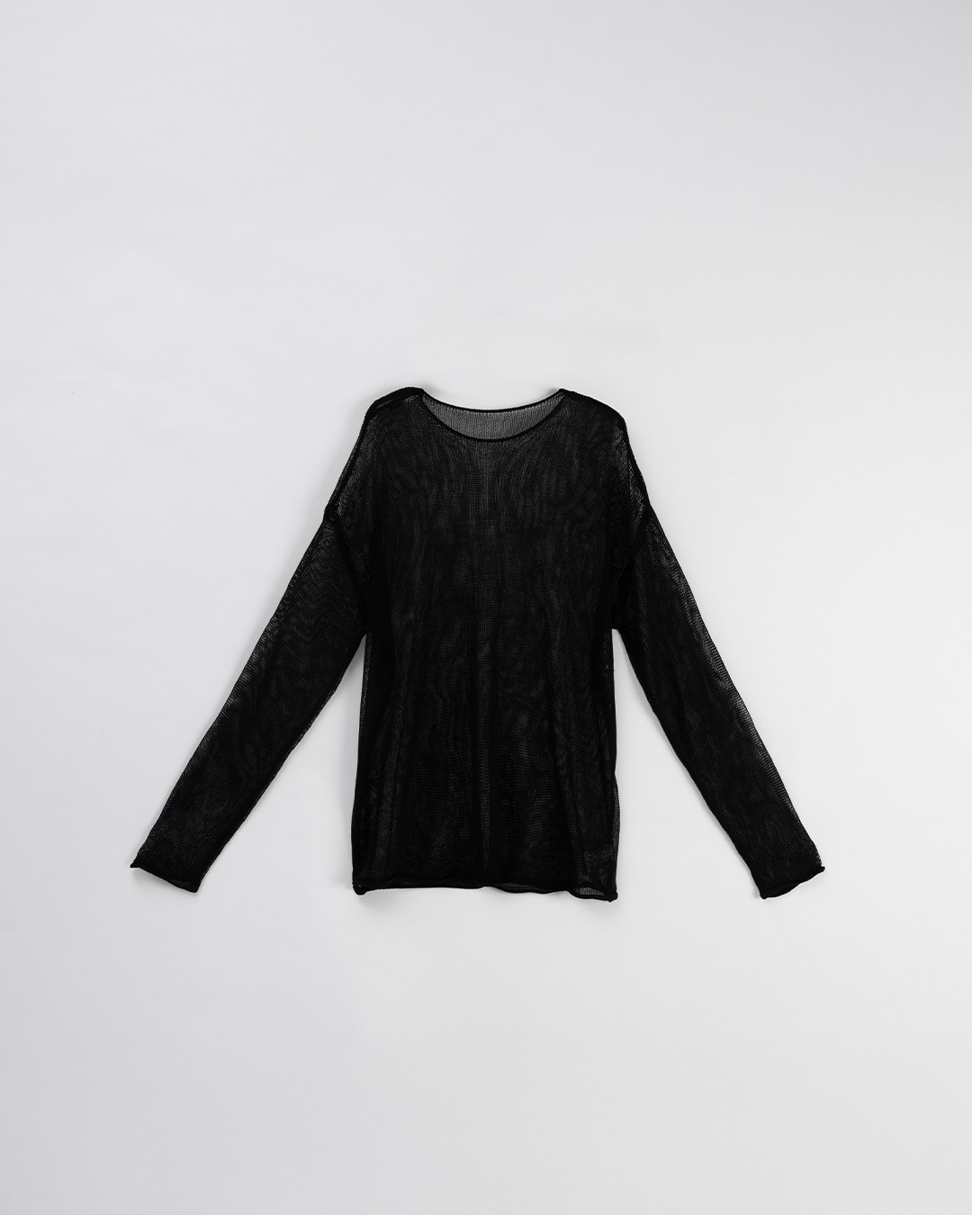 透かし編みワイドニットトップス 5色展開