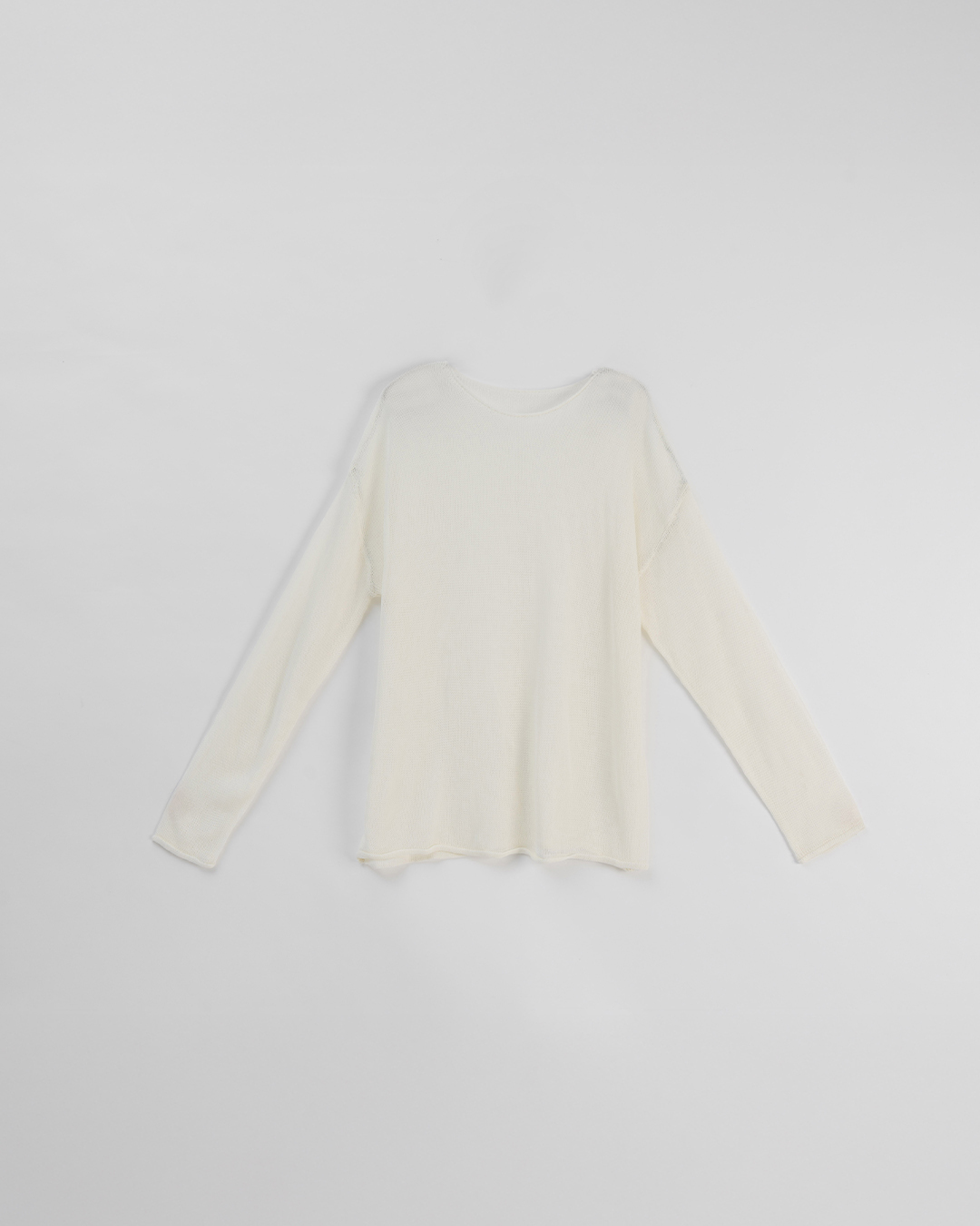 透かし編みワイドニットトップス 5色展開