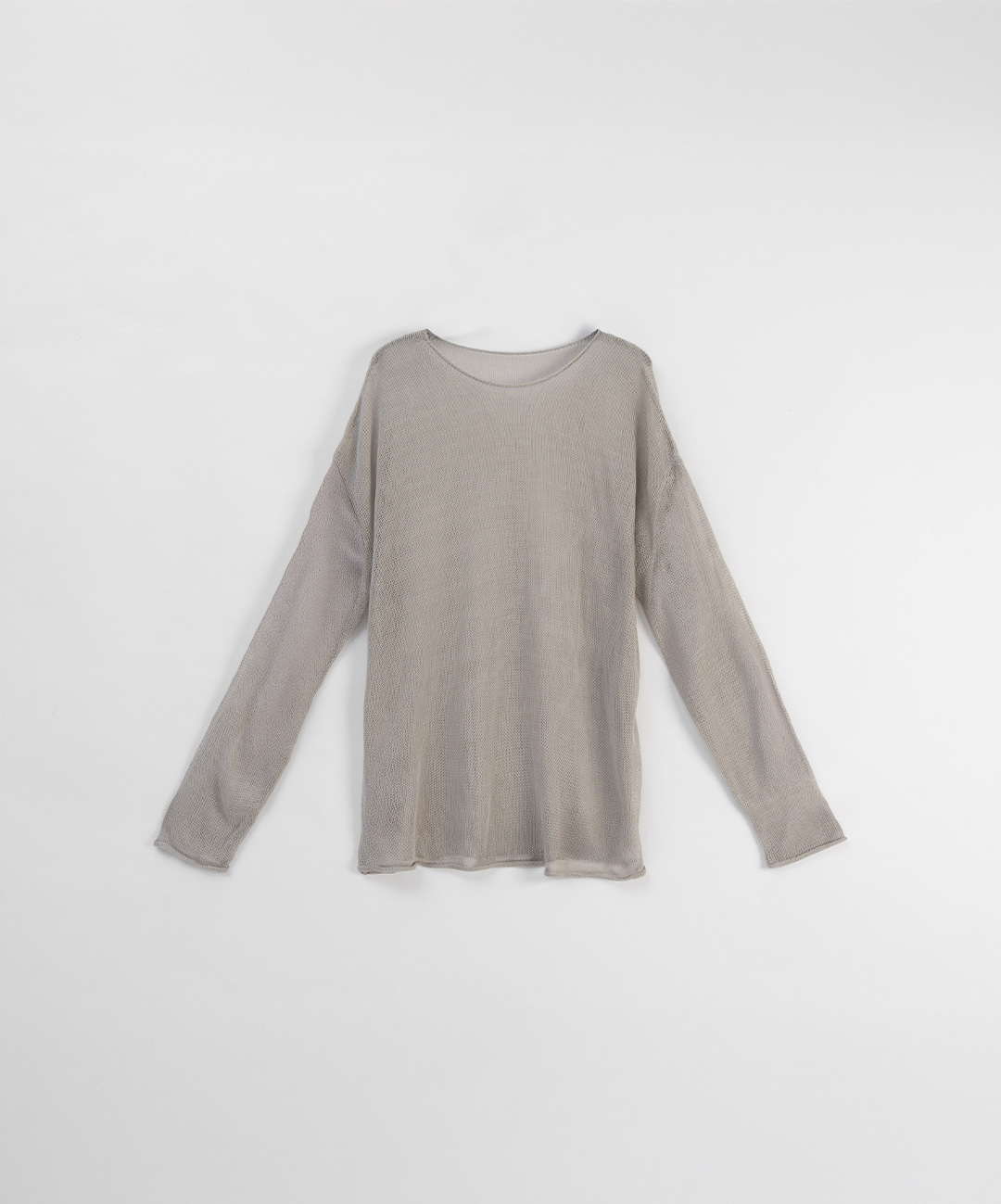 透かし編みワイドニットトップス 5色展開