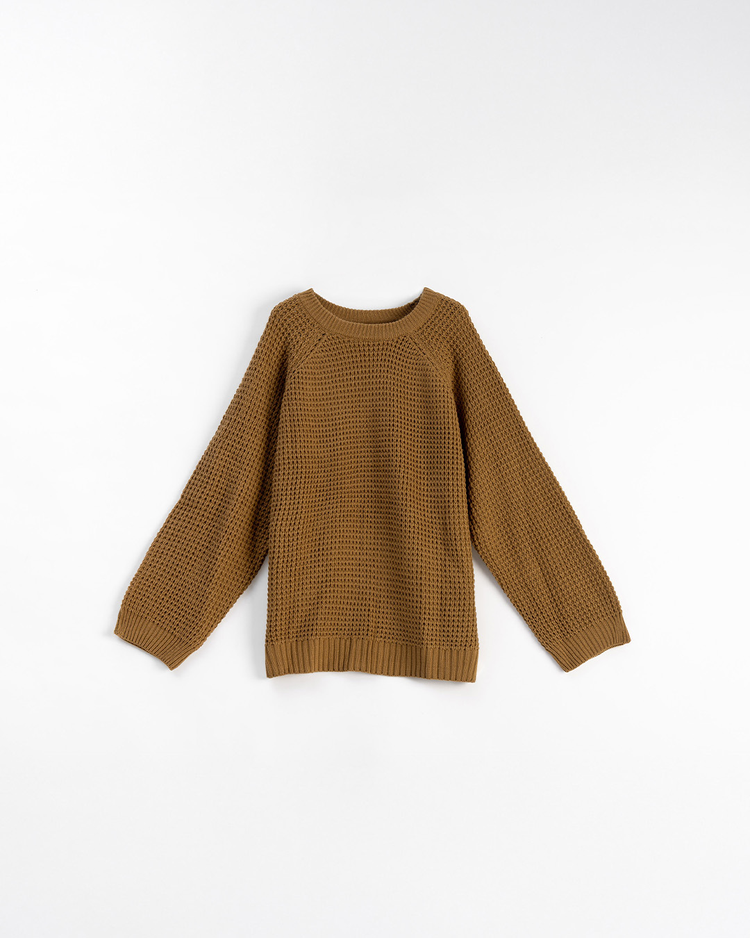 ユニセックス太めニットセーター 4色展開