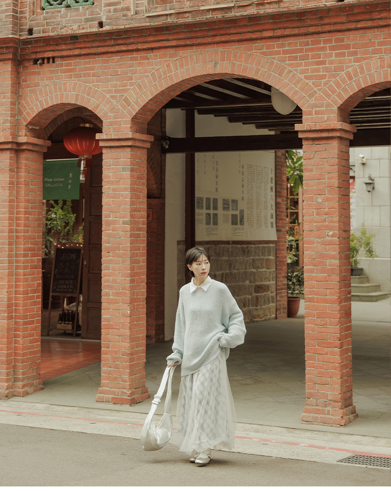 春1尚未收到---ローゲージオーバーサイズニット 4色展開