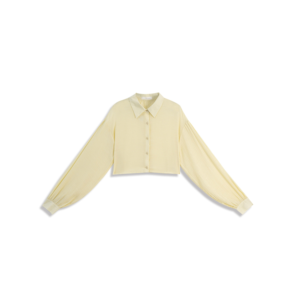 ツシアークロップドシャツ 2色展開