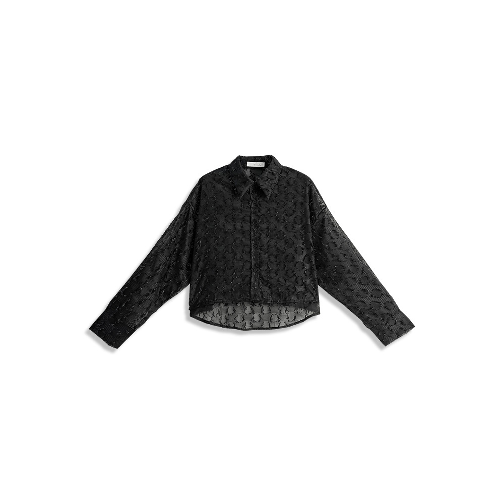 フェザーシアークロップドシャツ 3色展開