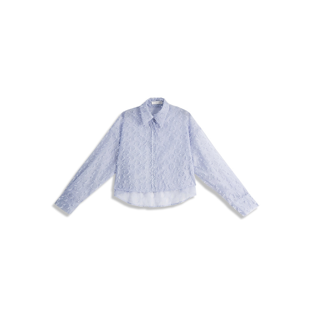 フェザーシアークロップドシャツ 3色展開