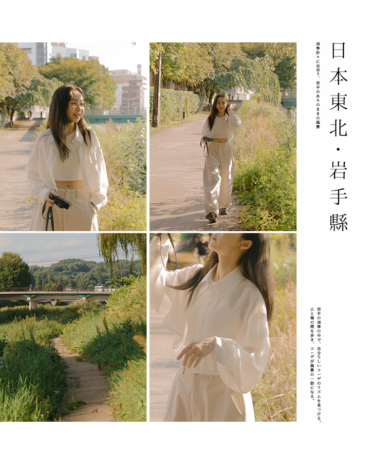 ショートシャツ  3色展開