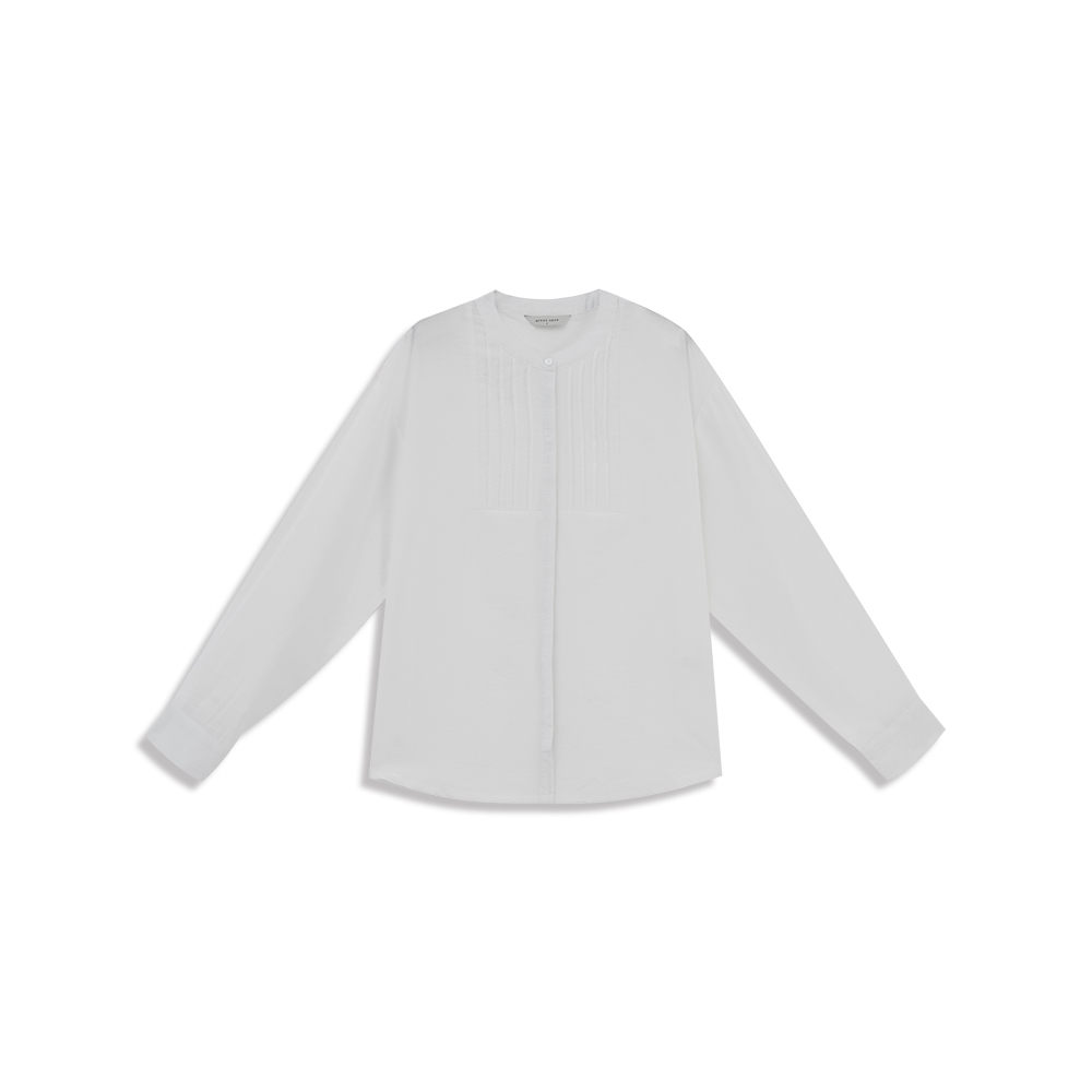 クルーネックシアーシャツ2色展開