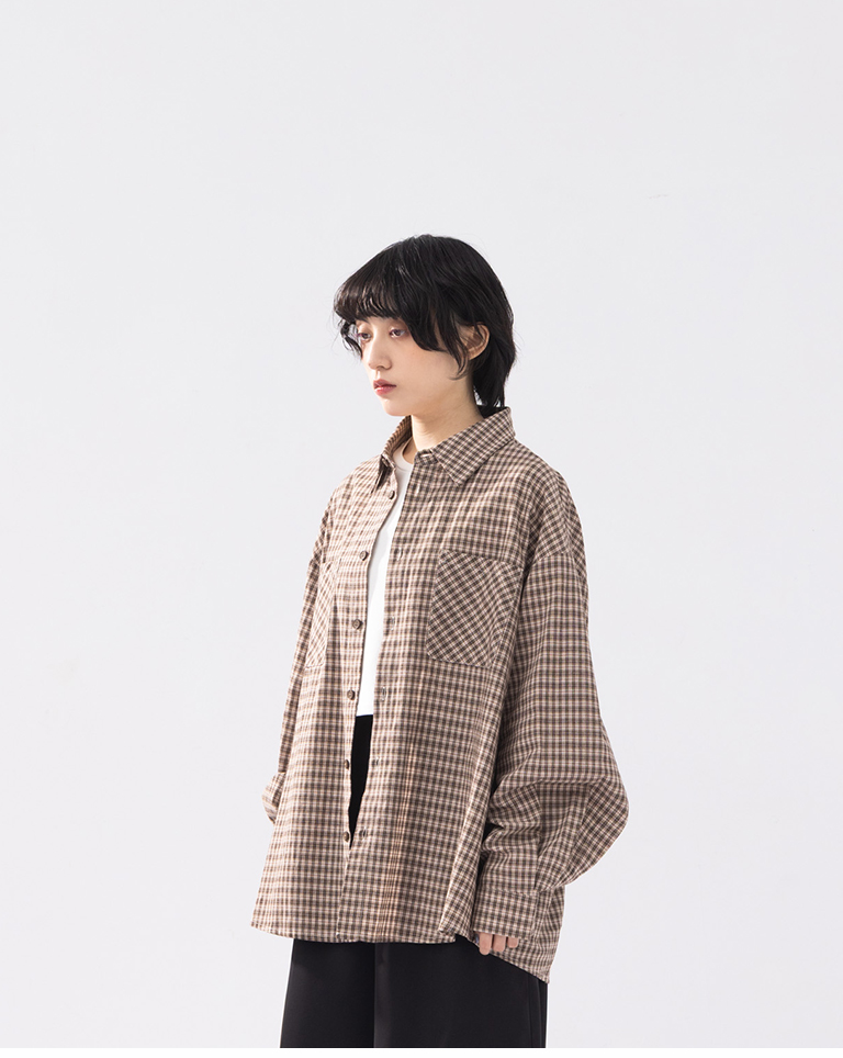 ヴィンテージチェックシャツ 2色展開