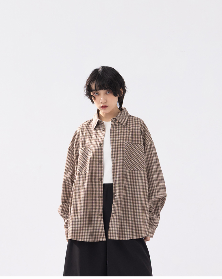 ヴィンテージチェックシャツ 2色展開