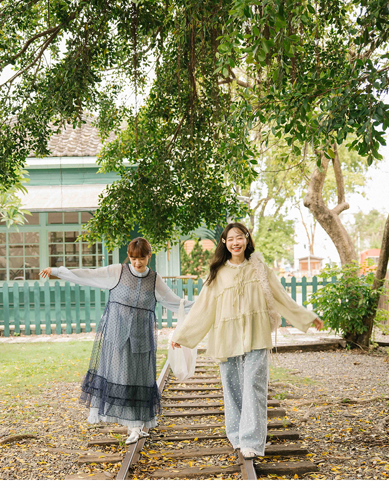 シアーダブルポケットバンドカラーシャツ 3色展開