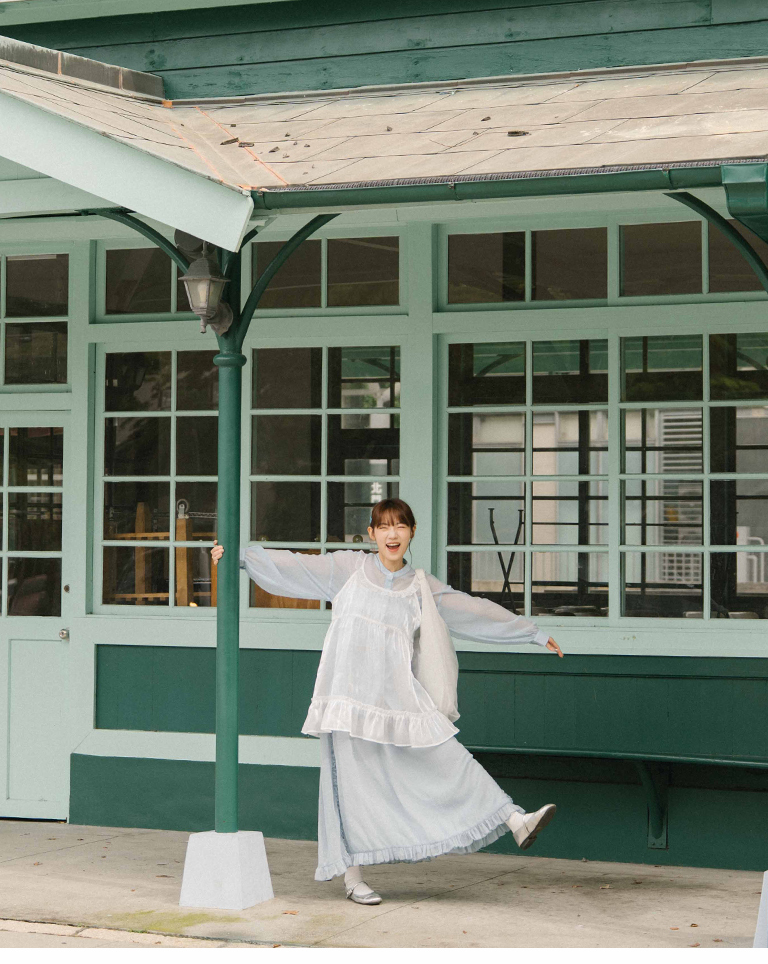 シアーダブルポケットバンドカラーシャツ 3色展開