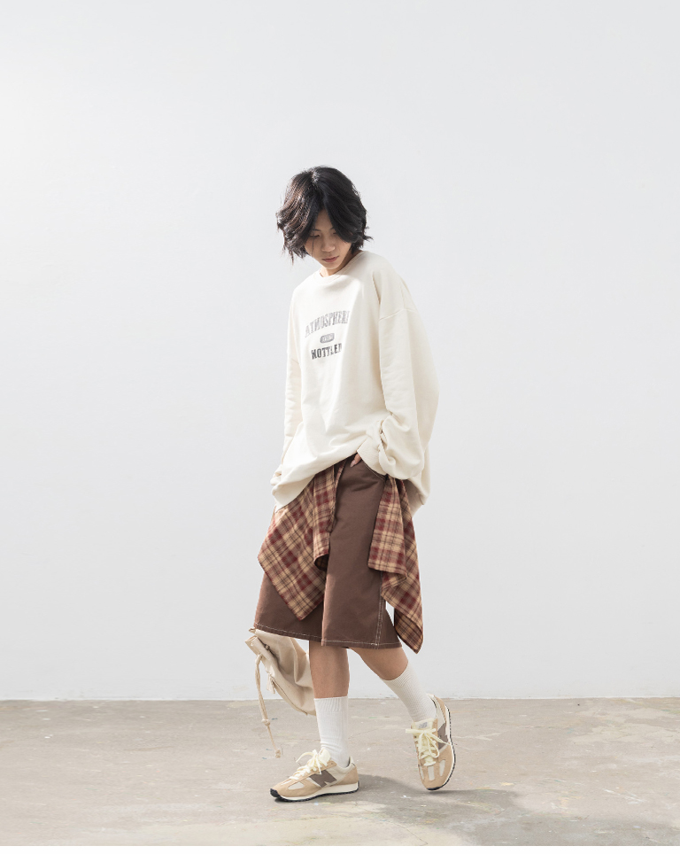 レトロチェックセパレートシャツ 2色展開