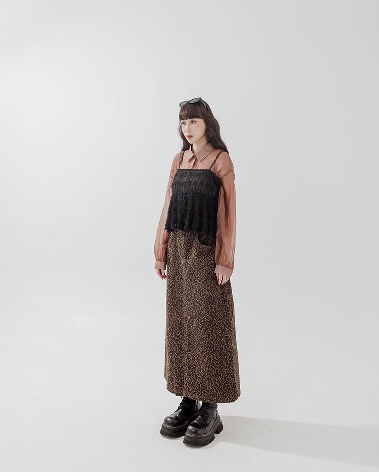 シアーショートシャツ 3色展開