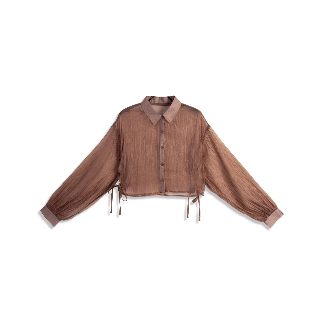 シアーショートシャツ 3色展開