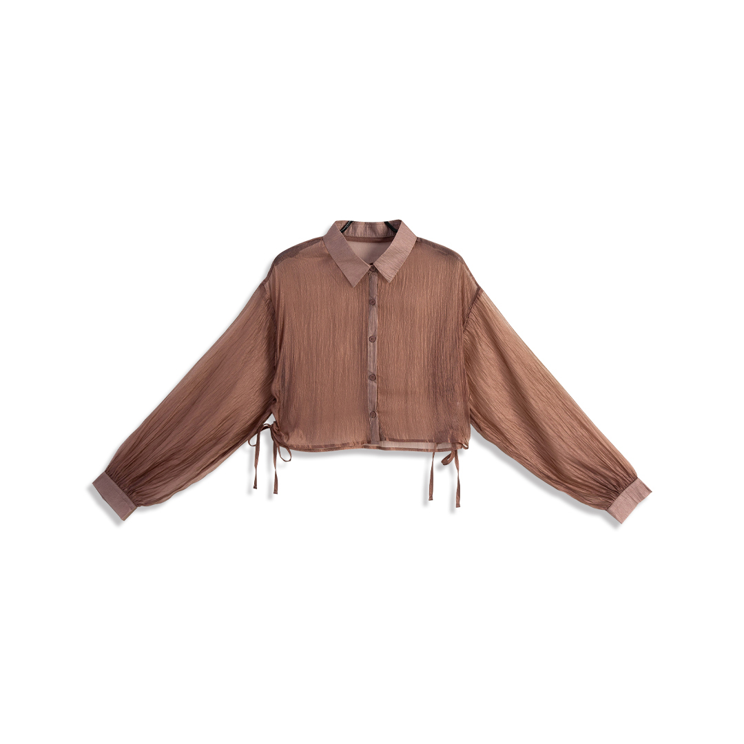 シアーショートシャツ 3色展開