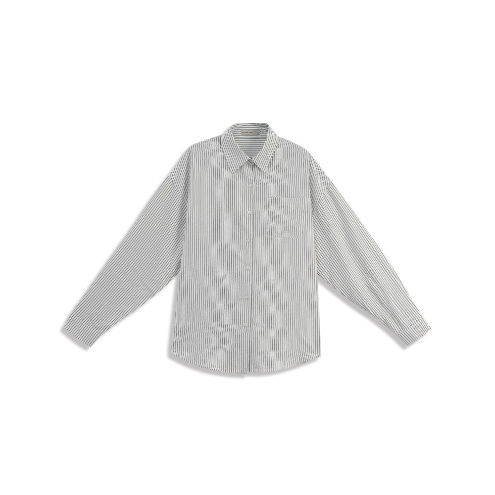 ストライプロングスリーブシャツ
