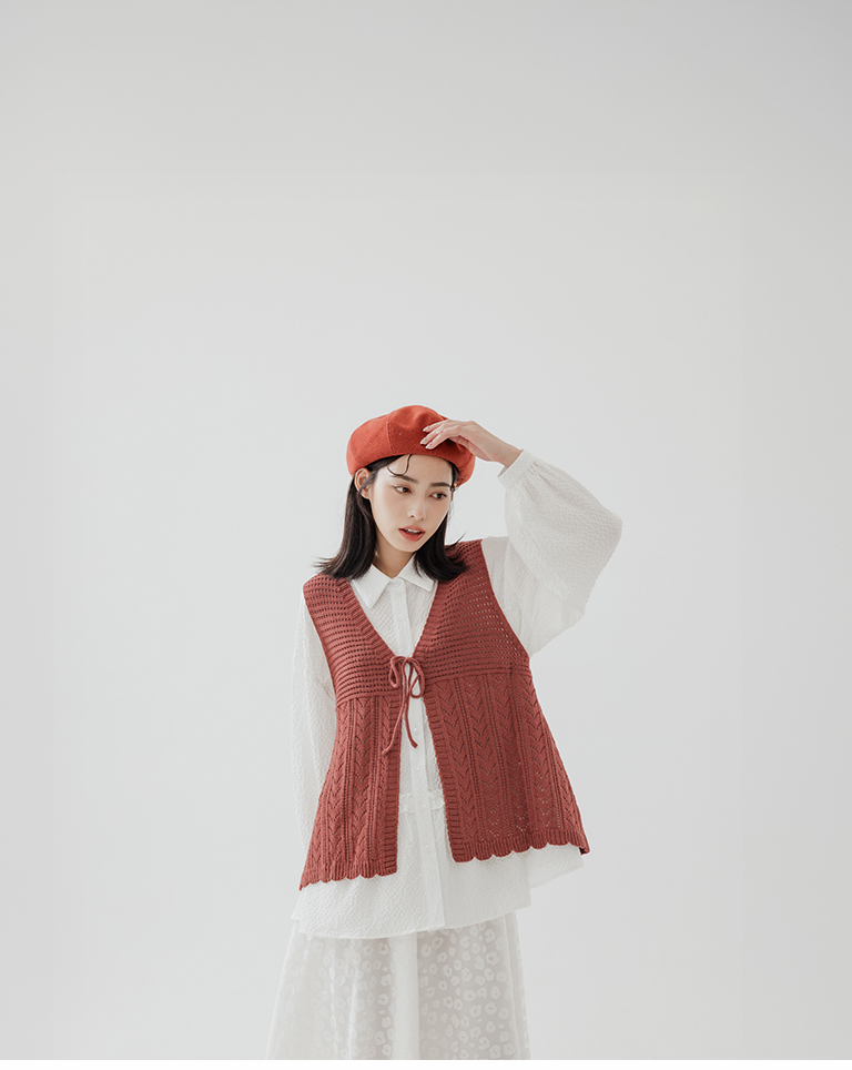 フリルフレアワイドシャツ 3色展開